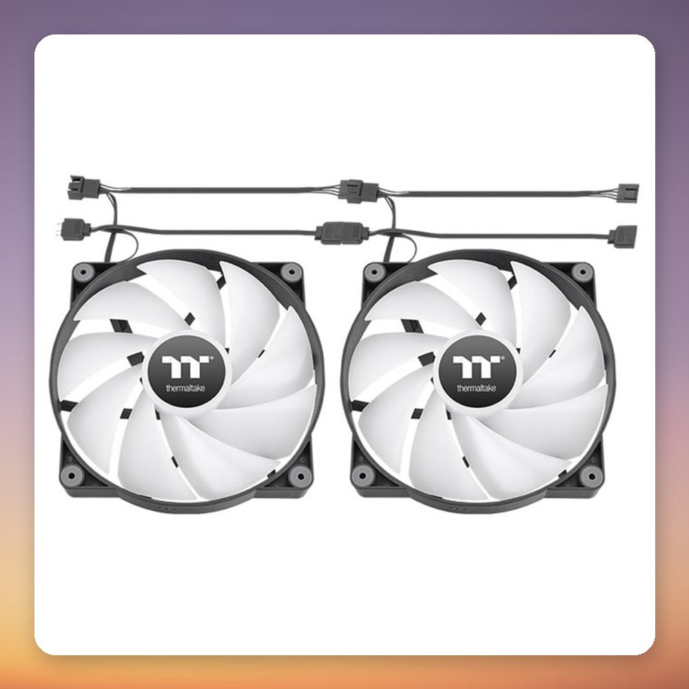 Thermaltake CT200 ARGB Sync 200 mm PWM Case Fan, Black, Single Pack – image 4
