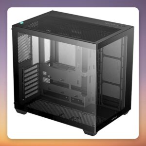 Deepcool CG530 ATX Mid-Tower Case, Black, Dual Tempered Glass