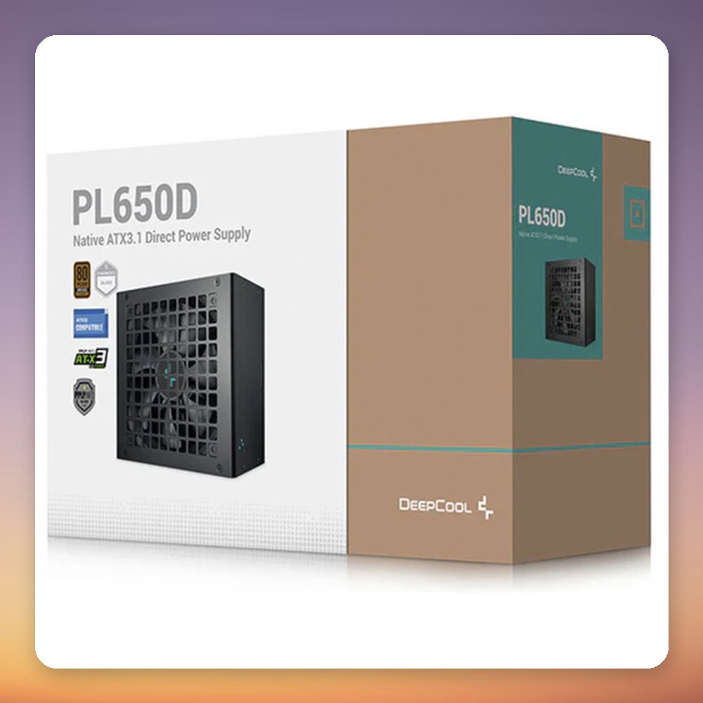 Deepcool PL650D 650W 80 PLUS Bronze ATX 3.1 Non-Modular PSU – image 6
