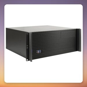 Inter-Tech IPC 4U K-439L 4U Rack Server Case, E-ATX, Black
