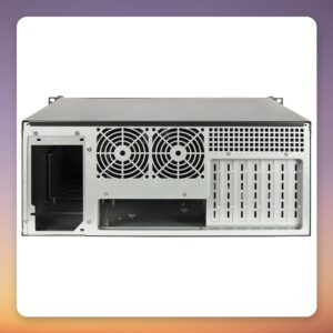 Inter-Tech IPC 4U K-439L 4U Rack Server Case, E-ATX, Black