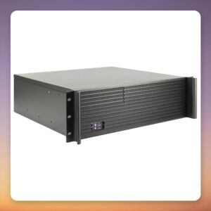 Inter-Tech IPC 3U-K-340L 3U Rack Server Case, Black, ATX