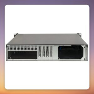 Inter-Tech IPC 2U-K-240L 2U Rack Server Case, Black, µATX