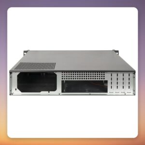 Inter-Tech IPC 2U-2504 2U Rack Server Case, Black, µATX, 4x Hot-Swap Bays