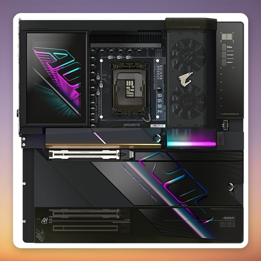 GigaByte Z890 AORUS XTREME AI TOP E-ATX Motherboard, LGA 1851, DDR5, Wi-Fi 7 – image 2
