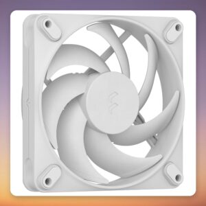 Fractal Design Momentum 12 120 mm PWM Fan, White, Single Pack