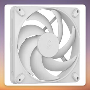 Fractal Design Momentum 14 140 mm PWM Case Fan, White, Single Pack