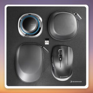 3Dconnexion SpaceMouse Wireless Kit 2 Bluetooth Edition with CadMouse Compact Wireless