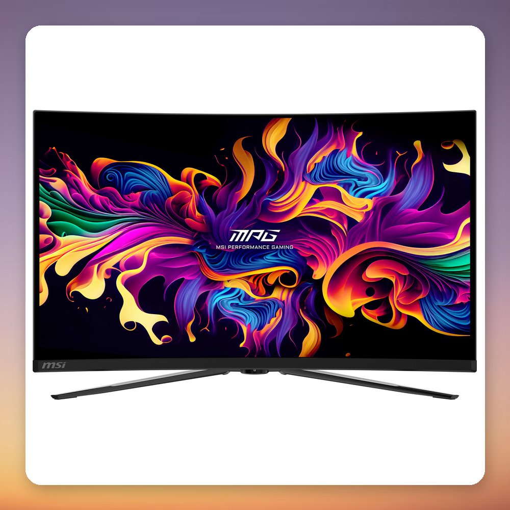 MSI MPG 321CURXDE QD-OLED 31.5" 4K 240Hz Curved Gaming Monitor, USB-C 98W, KVM – image 6