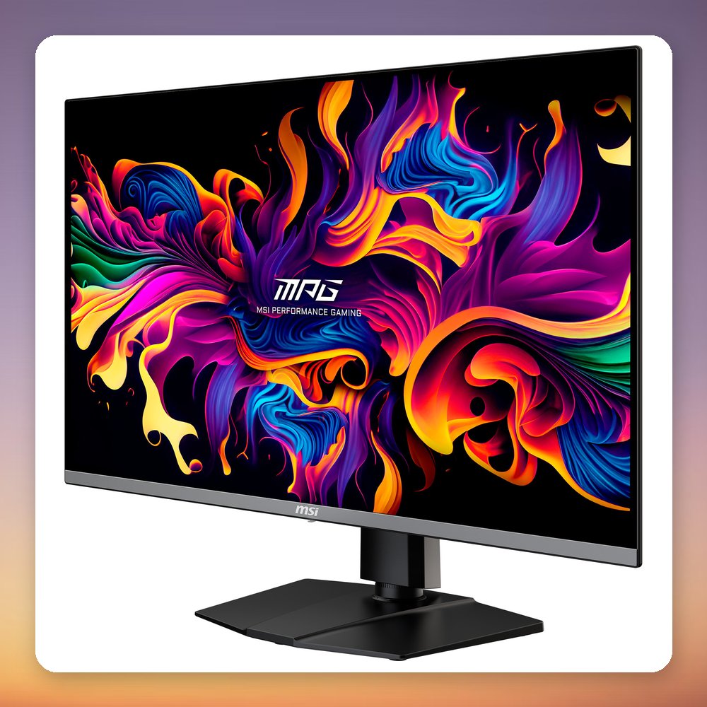 MSI MPG 322URXDE 31.5" 4K QD-OLED 240 Hz Gaming Monitor, Black – image 3