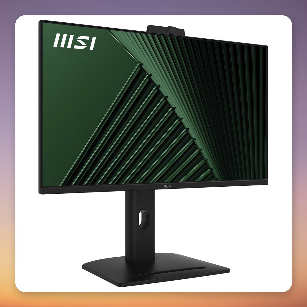 MSI PRO MP275QPDGDE 27" WQHD IPS 100Hz USB-C Docking Monitor with Webcam