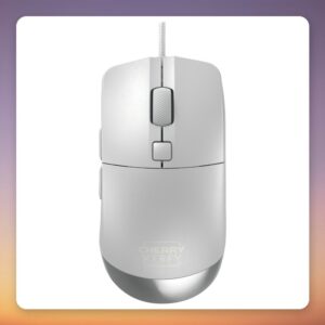 Cherry XTRFY M50 12000 DPI Wired Gaming Mouse, White, 69 g