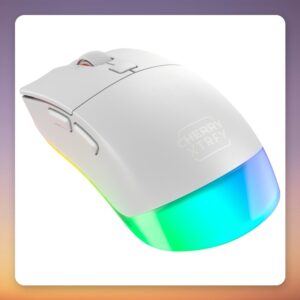 Cherry Xtrfy M50 Wireless Gaming Mouse, White, 12000 DPI, 2.4 GHz/Bluetooth