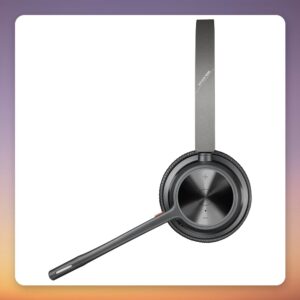 HP Poly Voyager 4320 USB-C Stereo Headset with BT700 Dongle and Charging Stand