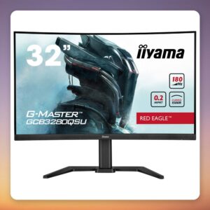 Iiyama G-Master GCB3280QSU-B2 31.5″ QHD 180 Hz Curved VA Gaming Monitor