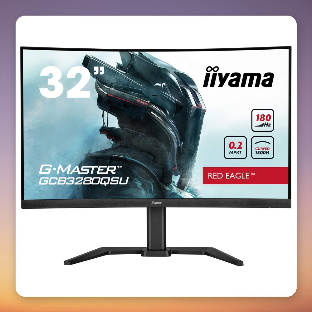 Iiyama G-Master GCB3280QSU-B2 31.5" QHD 180 Hz Curved VA Gaming Monitor – image 2