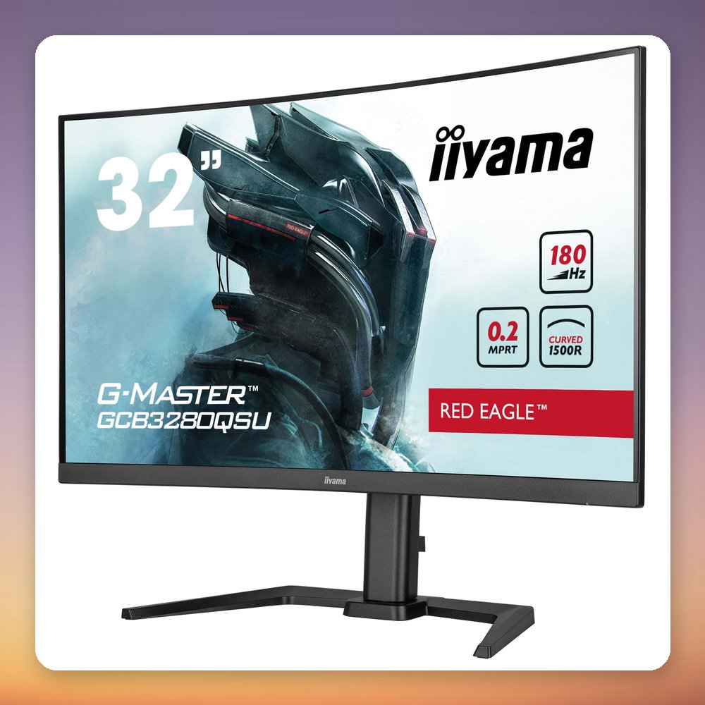 Iiyama G-Master GCB3280QSU-B2 31.5" QHD 180 Hz Curved VA Gaming Monitor – image 3