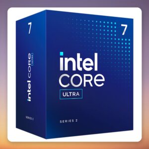 Intel Core Ultra 7 265 20-Core LGA 1851 Processor, Boxed with Cooler