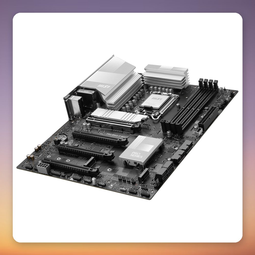 MSI PRO B860-P WIFI ATX Motherboard, Intel B860, LGA 1851, DDR5, Wi-Fi 7 – image 5