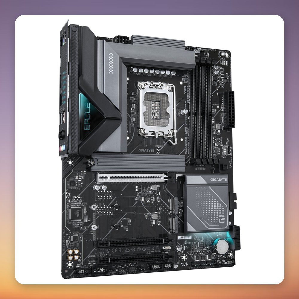 Gigabyte B860 EAGLE WIFI6E ATX Motherboard, LGA 1851, DDR5, Wi-Fi 6E – image 2