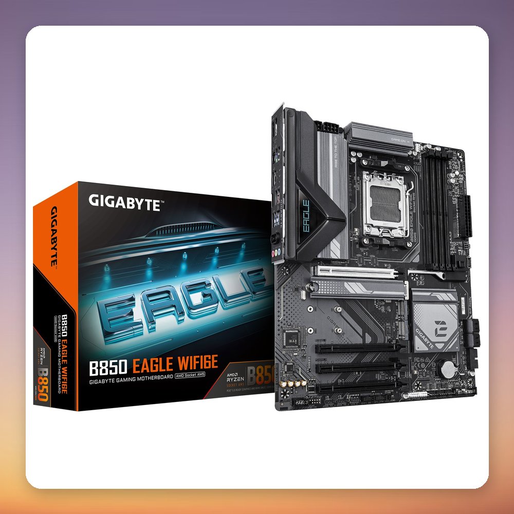 GigaByte B850 EAGLE WIFI6E ATX Motherboard, AM5, DDR5, Wi-Fi 6E – image 5