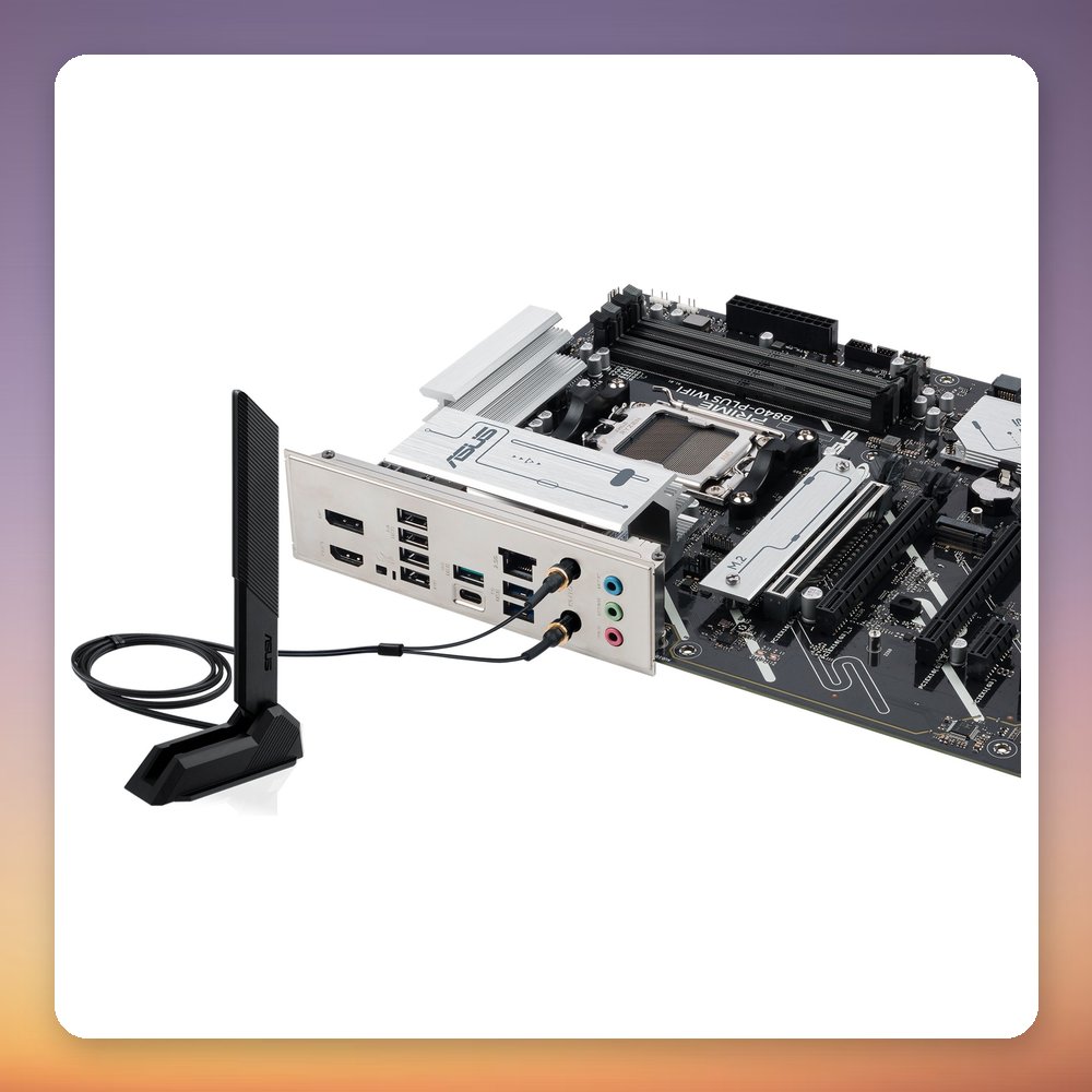 Asus PRIME B840-PLUS WIFI AMD B840 AM5 ATX Motherboard, DDR5, Wi-Fi 6E – image 6
