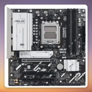 Asus PRIME B840M-A-CSM AMD B840 AM5 Micro-ATX Motherboard, DDR5, 2.5G LAN