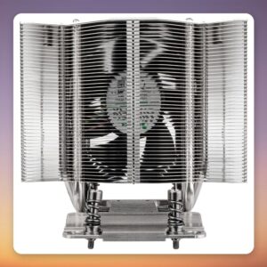 SilverStone XE04-SP6P 92 mm CPU Cooler for AMD TR5/SP6, 5 Heatpipes, 350W TDP
