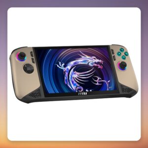 MSI Claw 8 AI+ A2VM-015 8″ Handheld Gaming PC, Core Ultra 7 258V, 32 GB, 1 TB