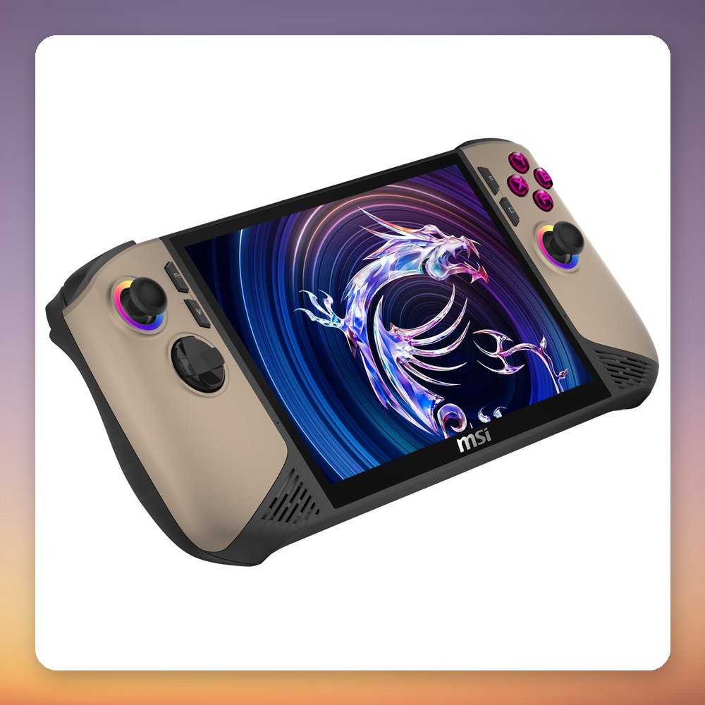 MSI Claw 8 AI+ A2VM-015 8" Handheld Gaming PC, Core Ultra 7 258V, 32 GB, 1 TB – image 2