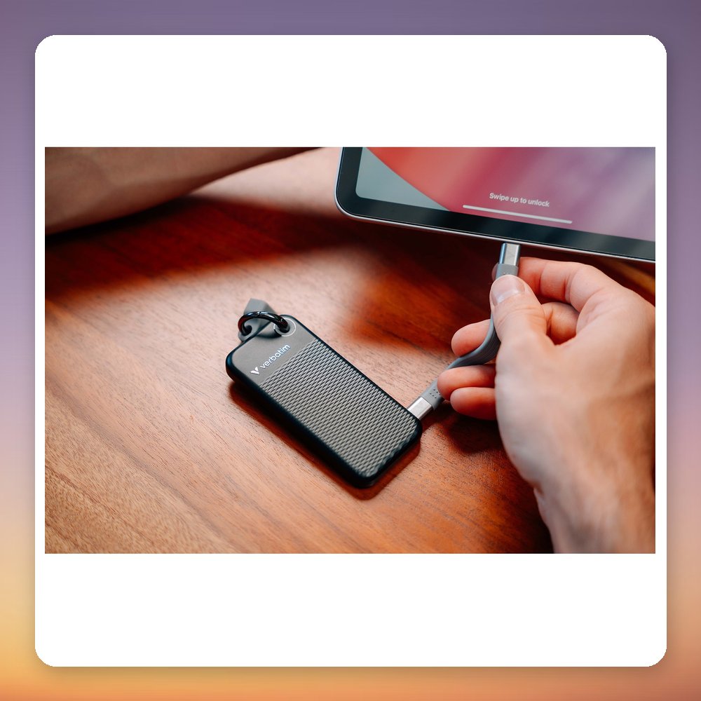 Verbatim 1 TB Pocket SSD - External Solid State Drive