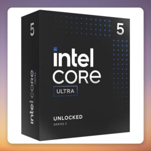 Intel Core Ultra 5 235 14-Core LGA1851 Desktop Processor, Boxed with Cooler