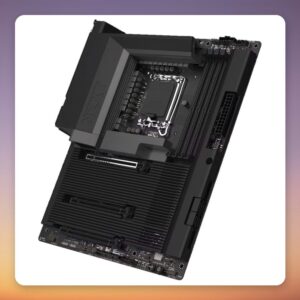 NZXT N7 Z890 Black ATX Motherboard, Intel Z890, LGA1851, DDR5, Wi-Fi 6E