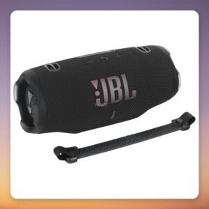 JBL Charge 6 Portable Bluetooth Speaker, Black, IP68, Powerbank, 28 Hours