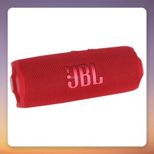 JBL Flip 7 Portable Bluetooth 5.4 Speaker, Red, IP68, 16 Hours Playtime