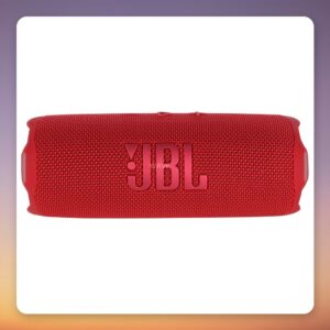JBL Flip 7 Portable Bluetooth 5.4 Speaker, Red, IP68, 16 Hours Playtime