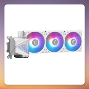 MSI MAG CoreLiquid I360 White 360 mm AIO Liquid CPU Cooler, ARGB