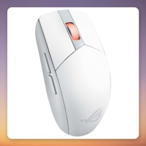 Asus ROG Strix Impact III Wireless Gaming Mouse, 36000 DPI, 57 g, White