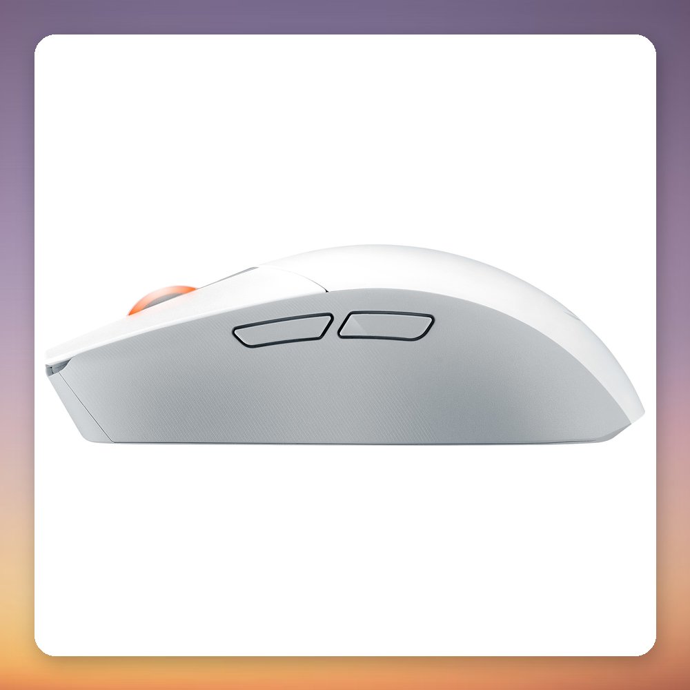 Asus ROG Strix Impact III Wireless Gaming Mouse, 36000 DPI, 57 g, White – image 3