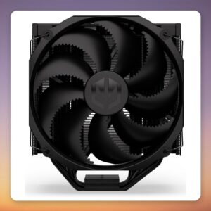 ENDORFY Fortis 5 Black 140 mm CPU Air Cooler, 6 Heatpipes, 220W TDP