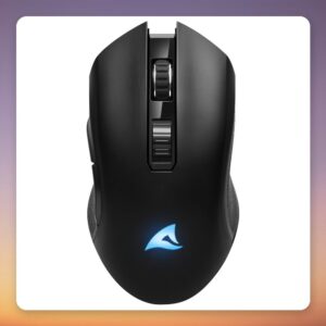 Sharkoon SKILLER SGM30W Wireless Gaming Mouse 6000 DPI, 7 Buttons, RGB, Black