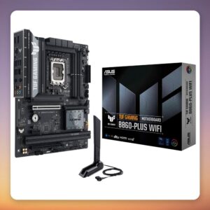 Asus TUF Gaming B860-Plus WiFi Intel B860 LGA 1851 ATX Motherboard, DDR5, Wi-Fi 7