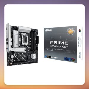 Asus PRIME B860M-A-CSM Intel B860 LGA 1851 DDR5 micro ATX Motherboard