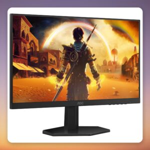 AOC 24G42E 23.8" Full HD Fast IPS 180 Hz Gaming Monitor, Adaptive-Sync