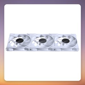 Phanteks M25G2-140 D-RGB 140 mm PWM Fan, White, Triple Pack
