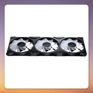 Phanteks M25G2-140 D-RGB Reverse 140 mm PWM Case Fan, Black