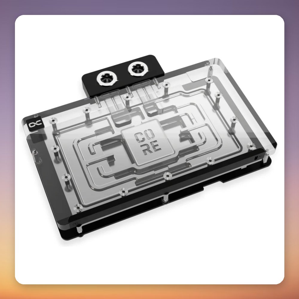 Alphacool Core RTX 5090 Gamerock/Phantom GPU Water Block with Backplate, ARGB