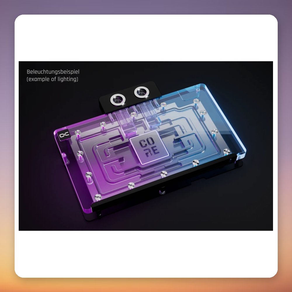 Alphacool Core RTX 5090 Gamerock/Phantom GPU Water Block with Backplate, ARGB – image 6