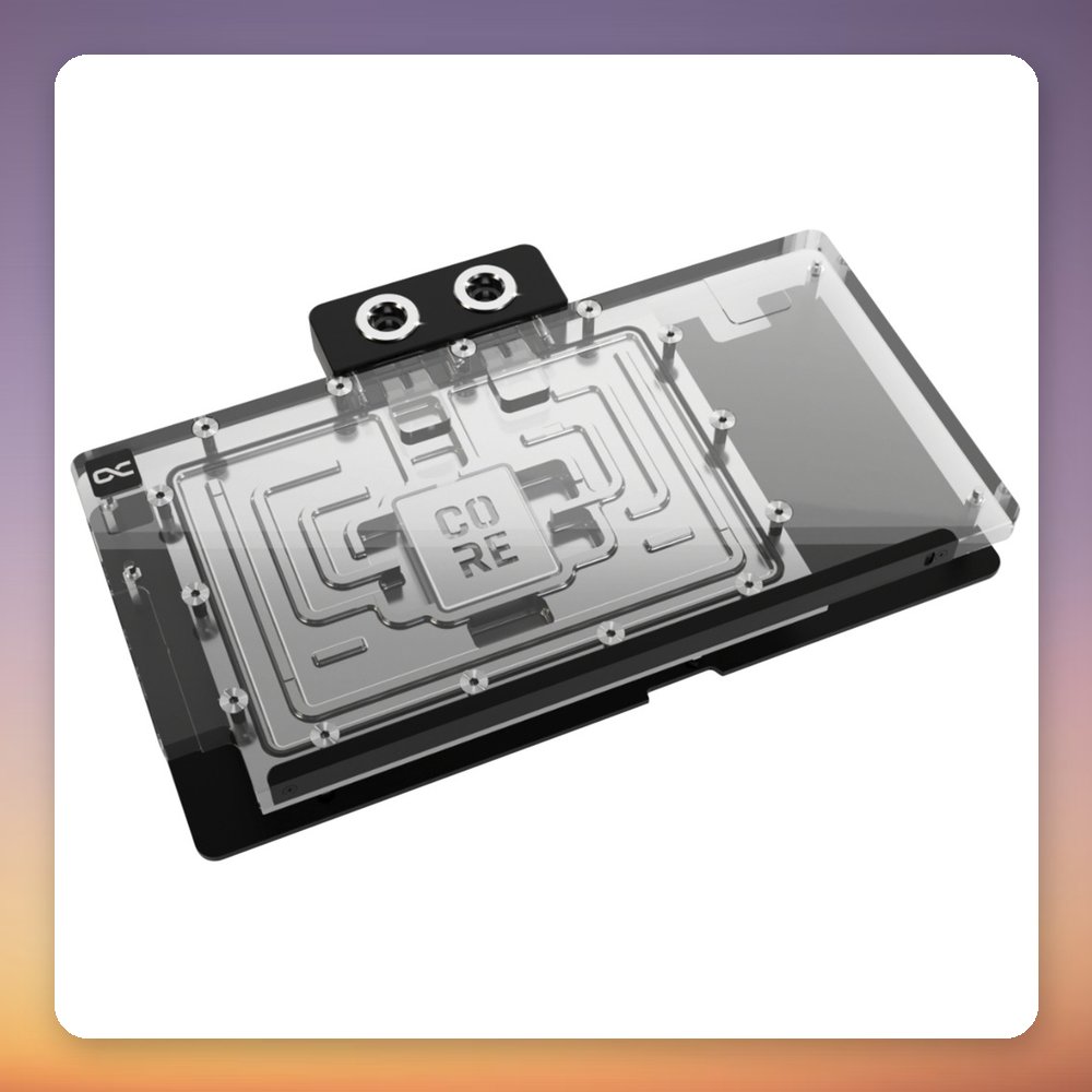 Alphacool Core GeForce RTX 5080 ROG Astral Water Block with Backplate, ARGB