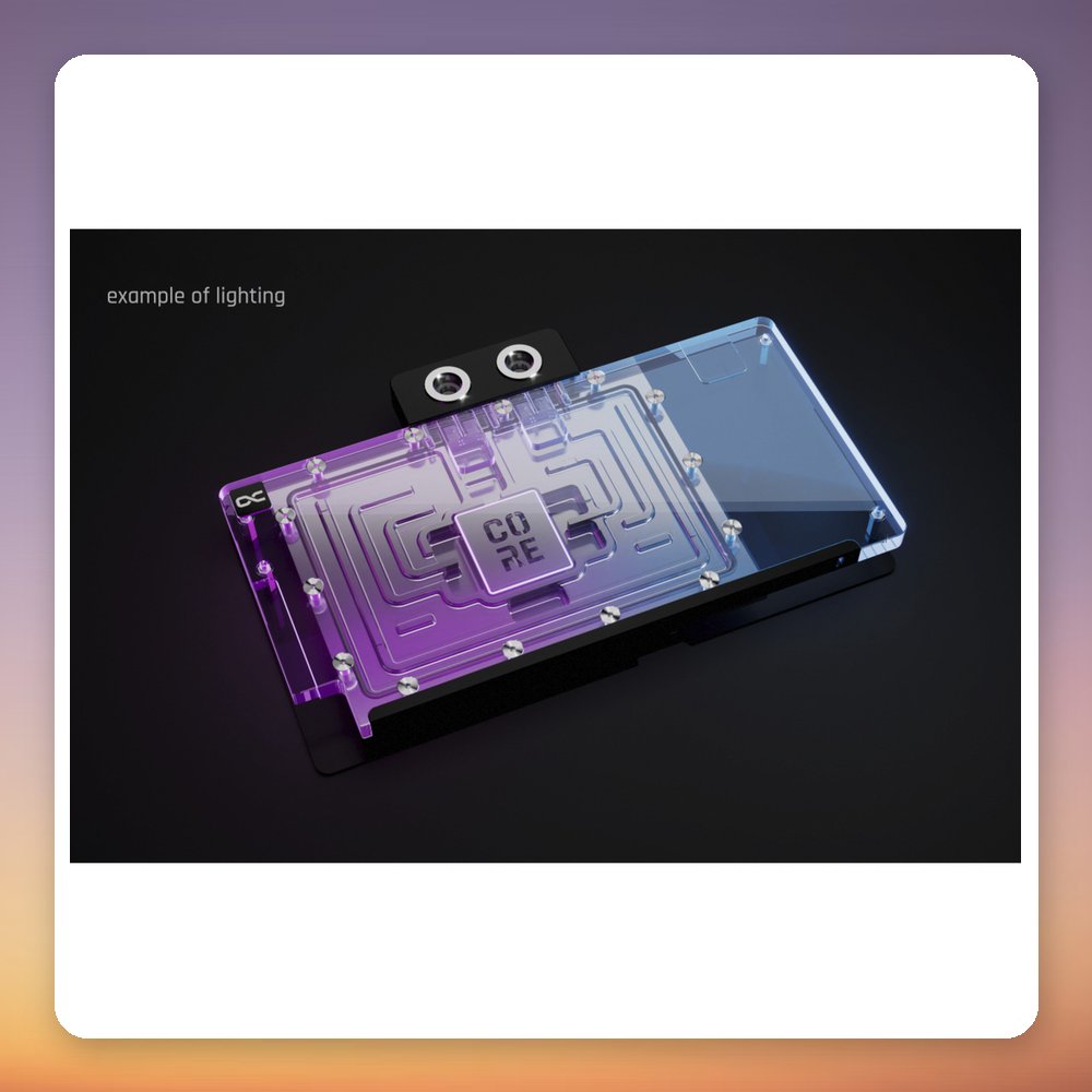 Alphacool Core GeForce RTX 5080 ROG Astral Water Block with Backplate, ARGB – image 3